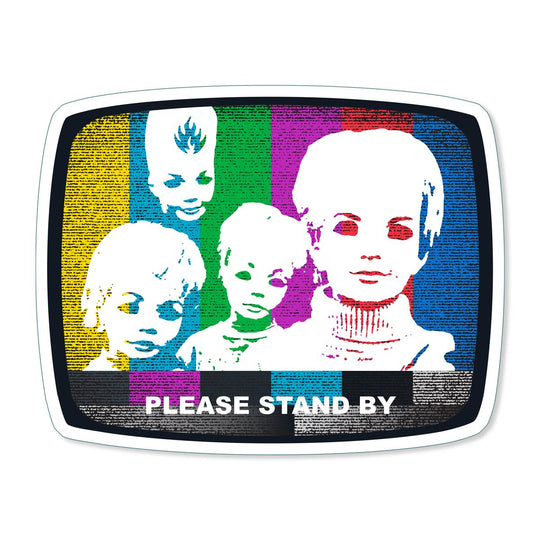 Black Label Stand By Sticker