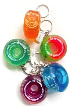 Spitfire Wheel Keychain Assorted Sapphires