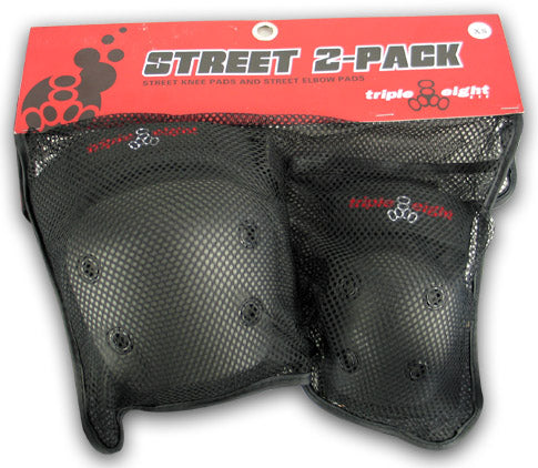 Triple 8 Street 2 Pack (KNEE/ELBOW)