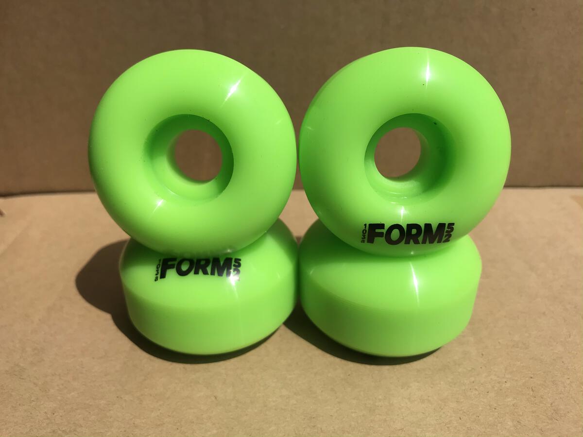 Form Lime Green 53MM 103A  (Set of 4)
