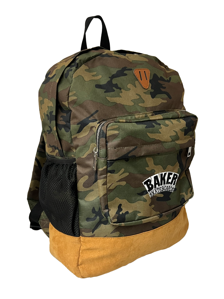 Baker Brand Logo Backpack Camo