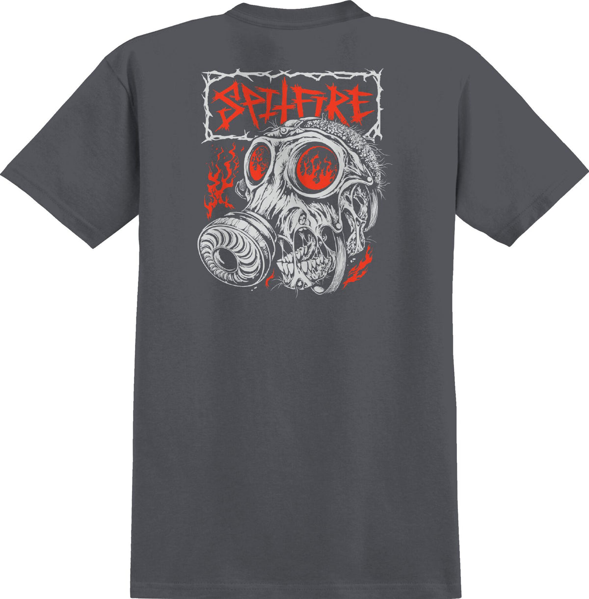 Spitfire Gas Mask Charcoal Tee