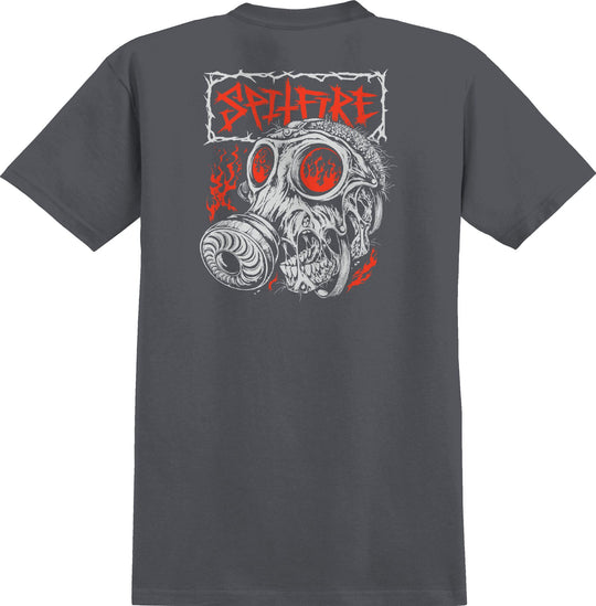 Spitfire Gas Mask Charcoal Tee
