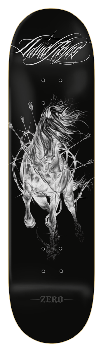 Zero Reyes Wild Heart Black Deck 8.50