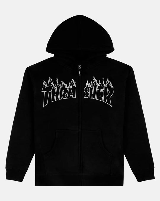 Thrasher Flame Emb. Hz/Swt