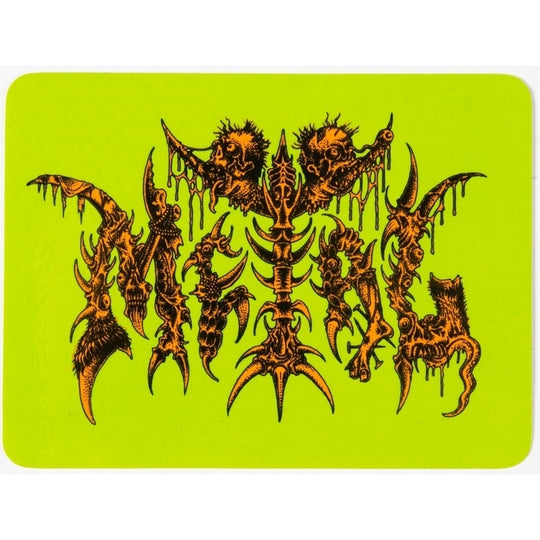 Metal Ancient Logo Sticker