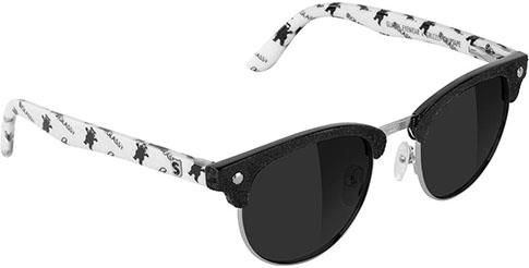Glassy X Grizzly Premium Black Polarized Sunglasses