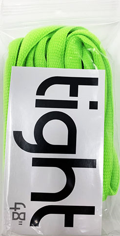 Tight Laces Oval 48" Neon Green
