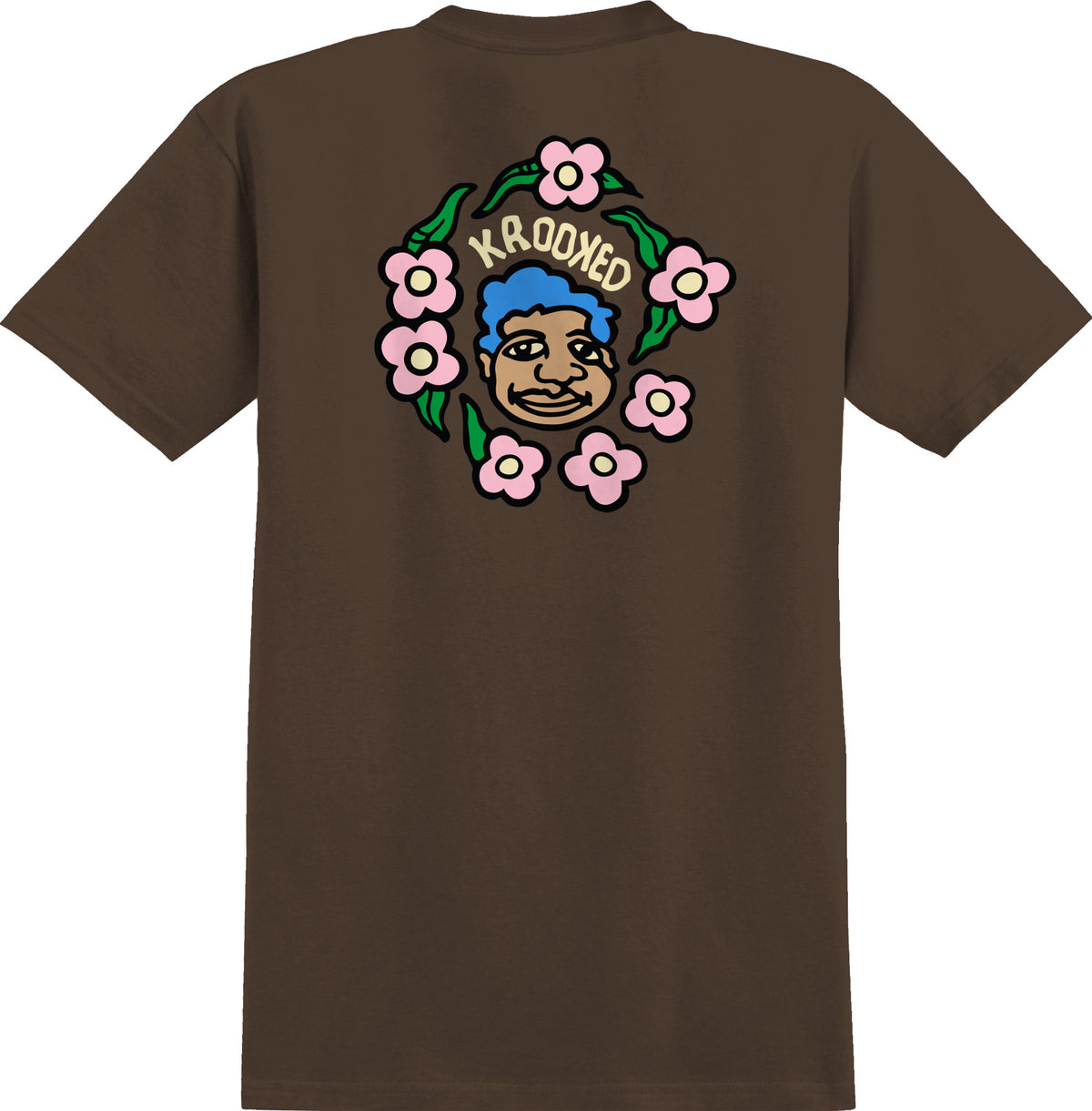 Krooked Mg Chocolate Tee