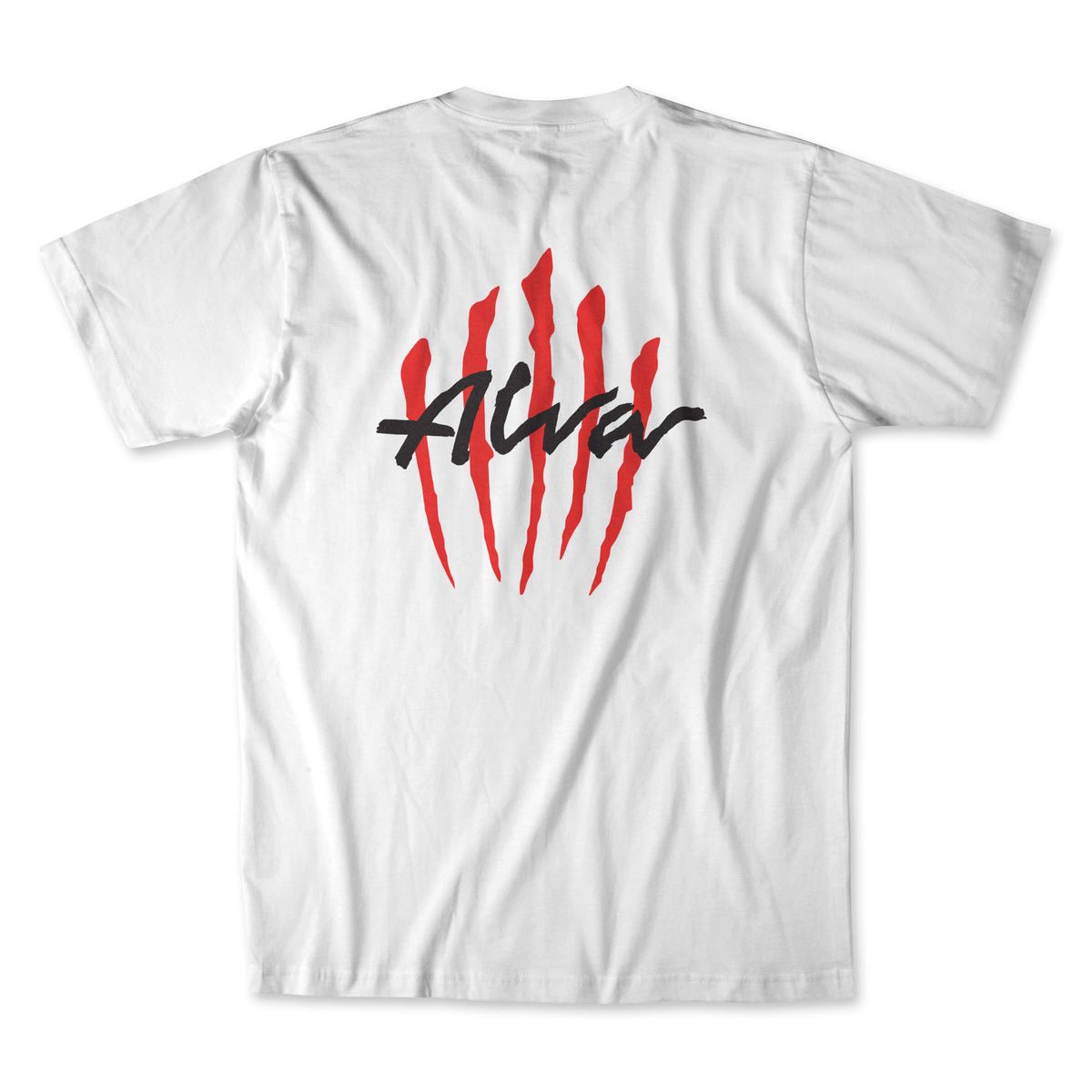 Alva Scratch Logo White Tee