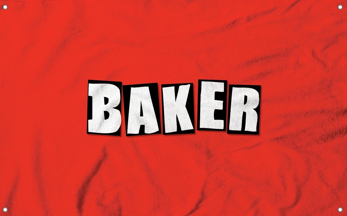 Baker Brand Logo Flag 3' X 5'