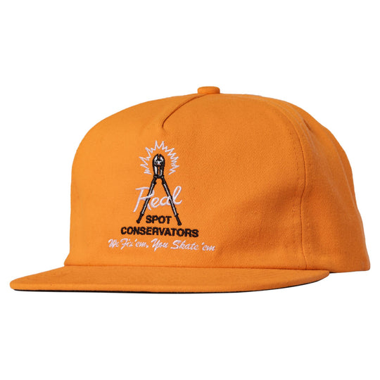 Real Spot Conservators Snapback Hat Orange