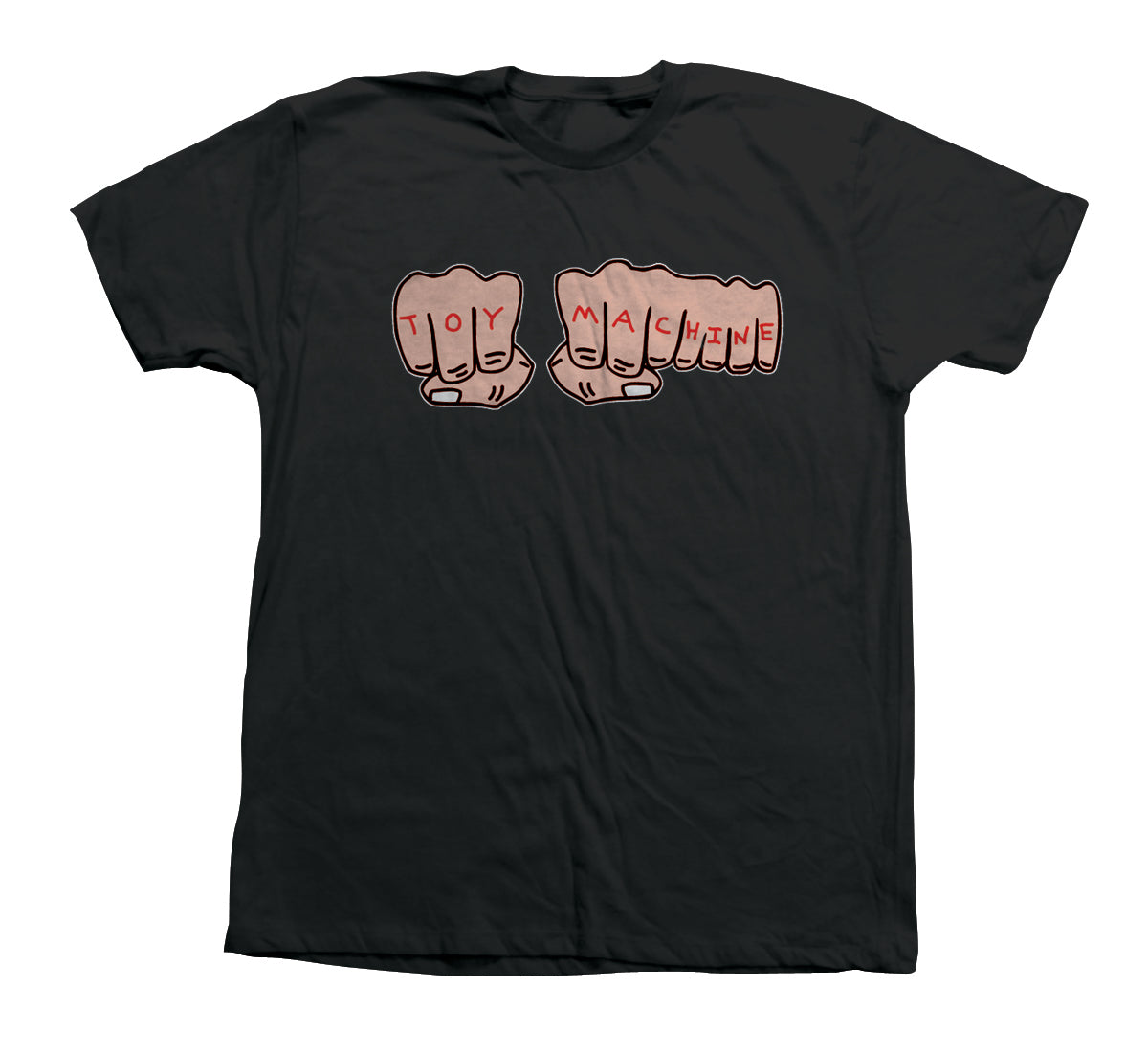Toy Machine Fists Black Tee