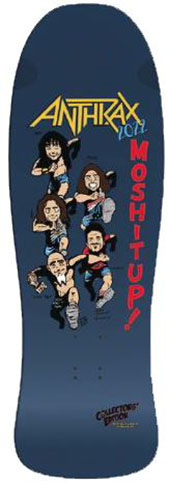 Brand-X Anthrax 2022 Collectors Edition Shaped Deck 10.00 X 30.00 (HAND SCREENED)
