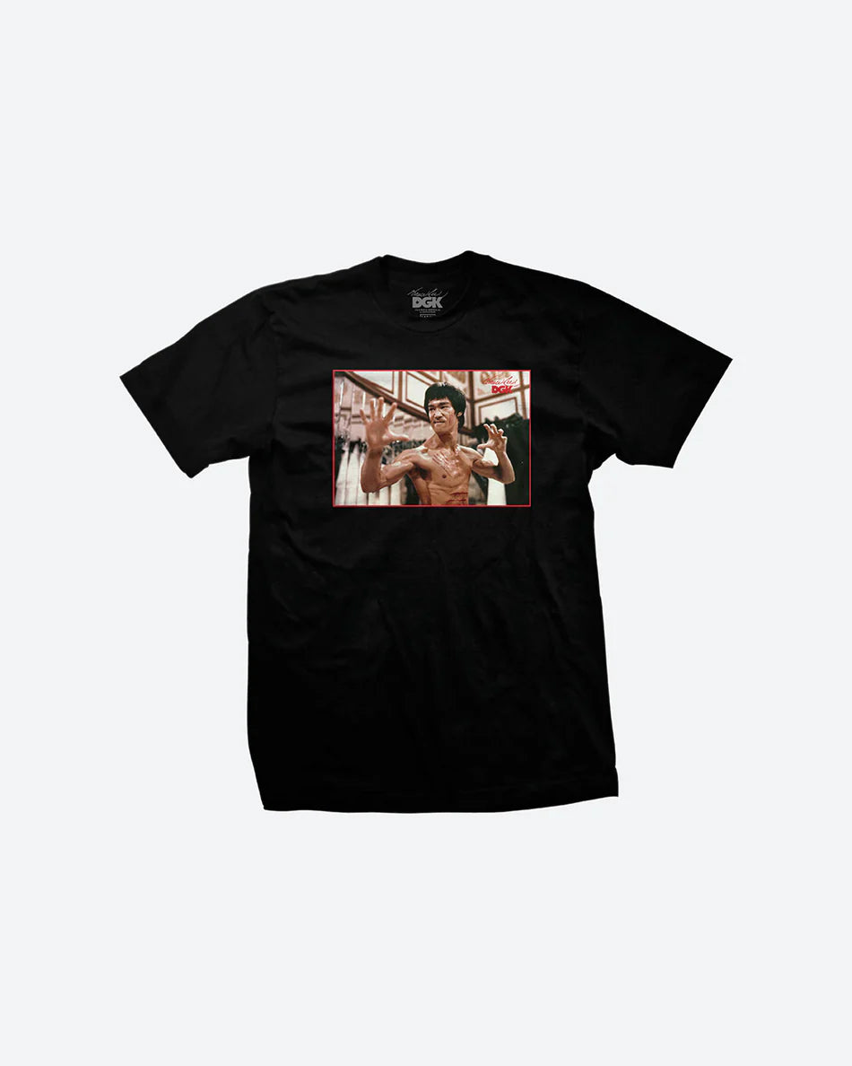 DGK X Bruce Lee Focus Black Tee