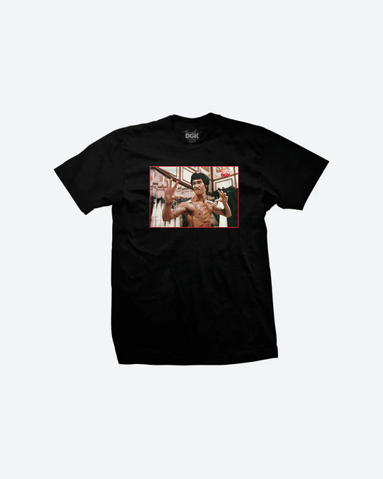 DGK X Bruce Lee Focus Black Tee