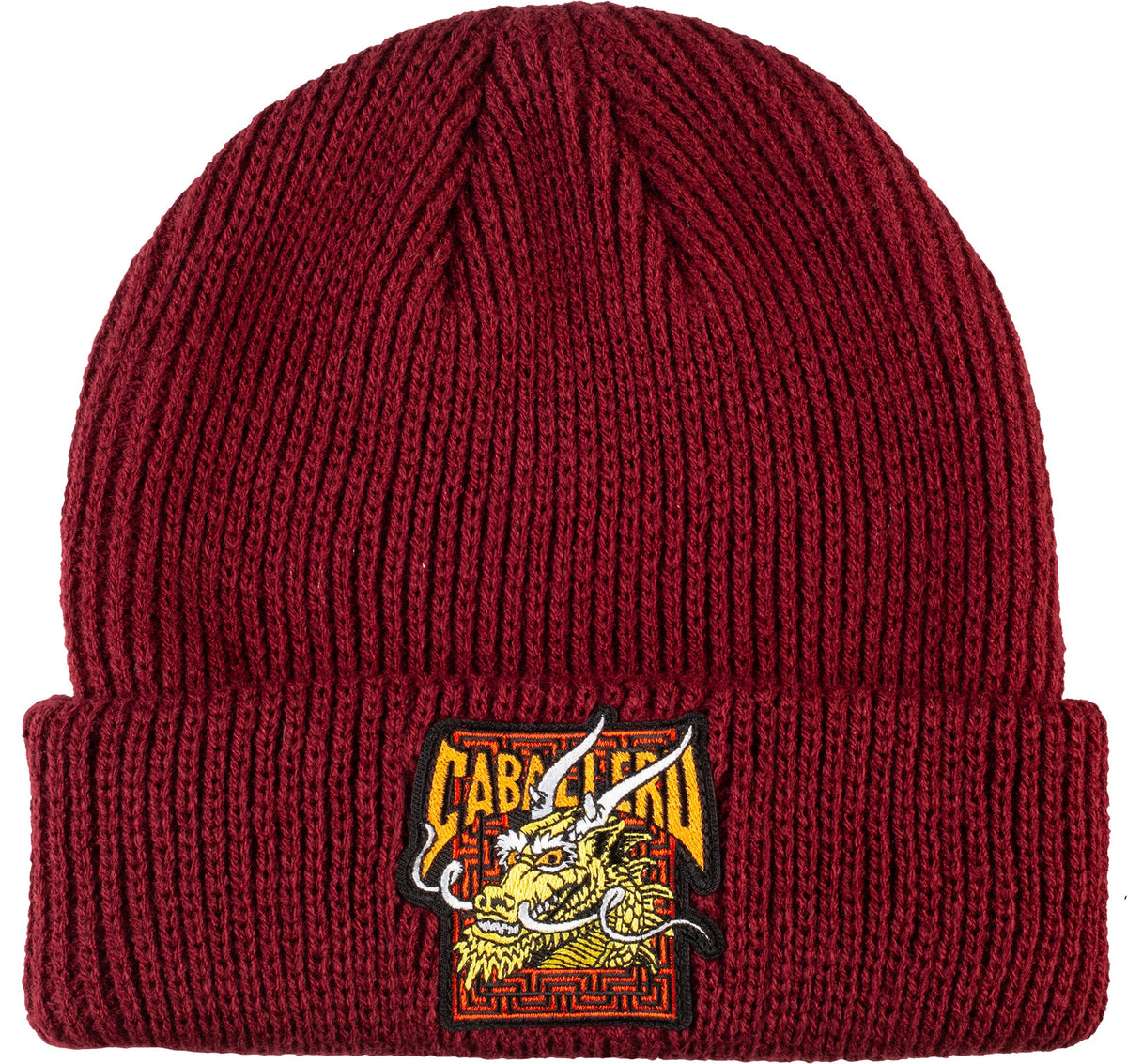 Powell Cab Street Dragon Beanie Forest Burgundy