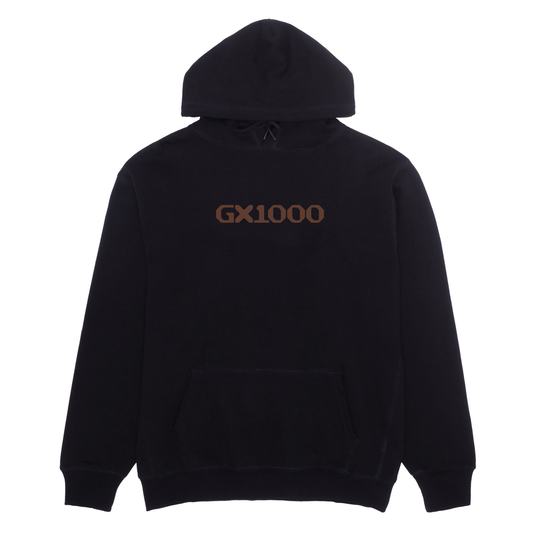 GX1000 OG Logo Black/Brown Hoodie
