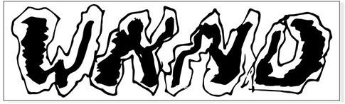 WKND Bw Sticker