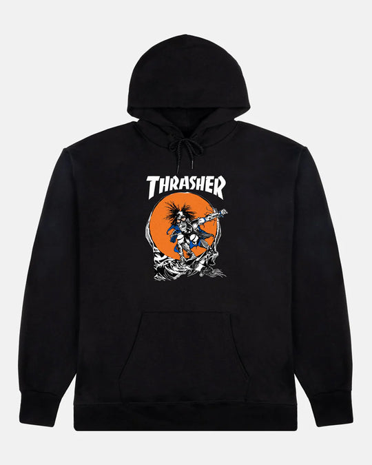 Thrasher SK8 Outlaw Black Hoodie