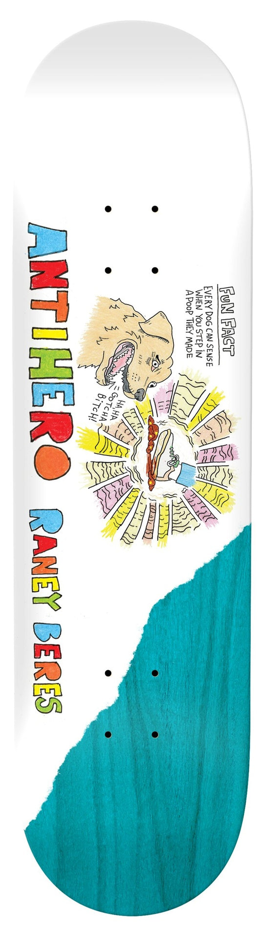 Anti-Hero Raney Porous RD3 Deck 8.50
