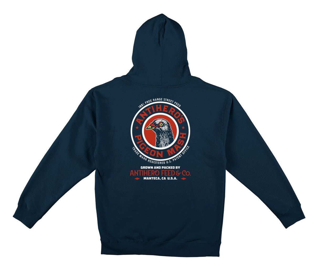 Anti-Hero Pigeon Mash Navy Hoodie