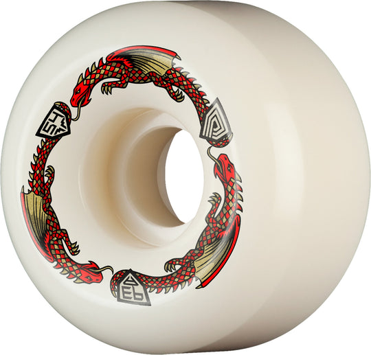 Powell Dragon Formula Red V6 Sidecuts 54MM X 34MM 93A (Set of 4)