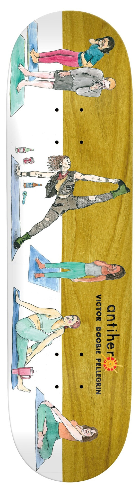 Anti-Hero Doobie Fart Yoga Deck 8.69