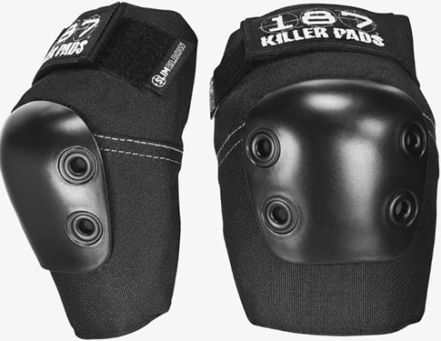 187 Killer Pads Slim Elbow Black