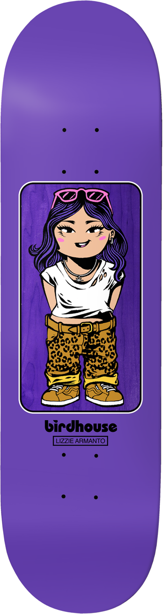 Birdhouse Lizzie Armanto Toybox Deck 8.0