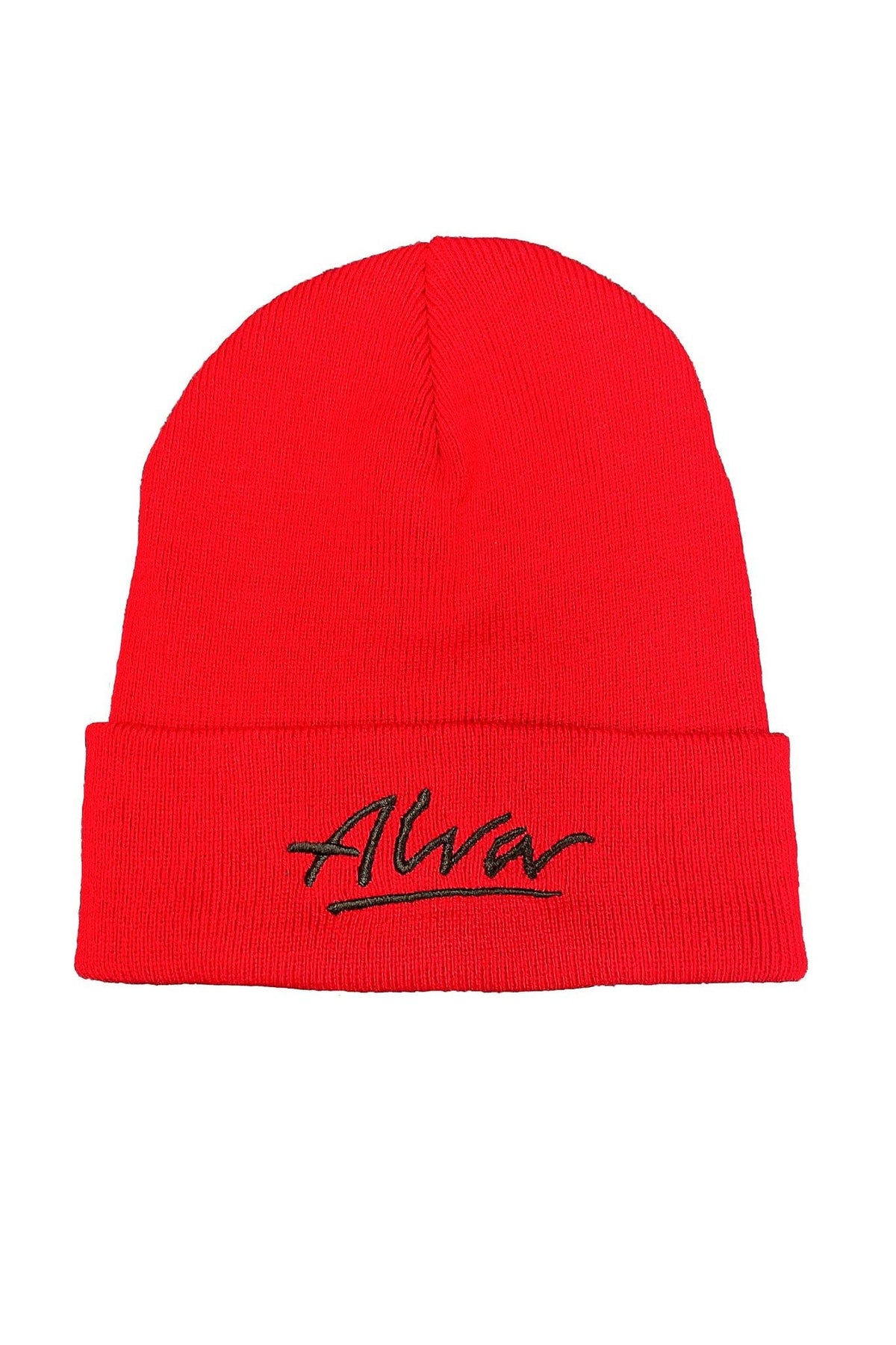 Alva OG Logo Beanie Red