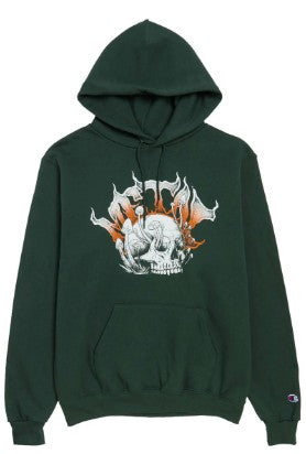 Metal Mushroom Green Hoodie