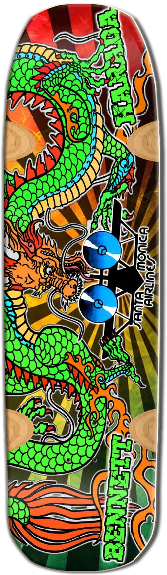 Sma Bennett Harada Dragon Shaped Deck 9.00 X 33.00