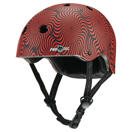 Pro Tec Low Pro Certified Spitfire Signature Edition Red Swirl XS/S