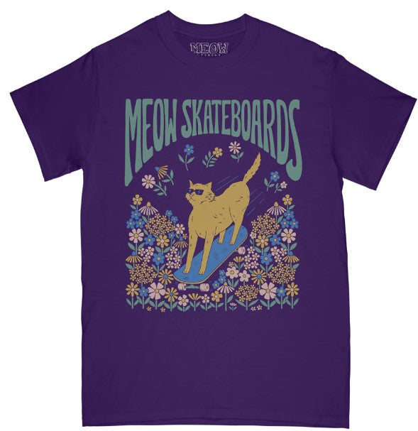 Meow Meadow Purple Tee