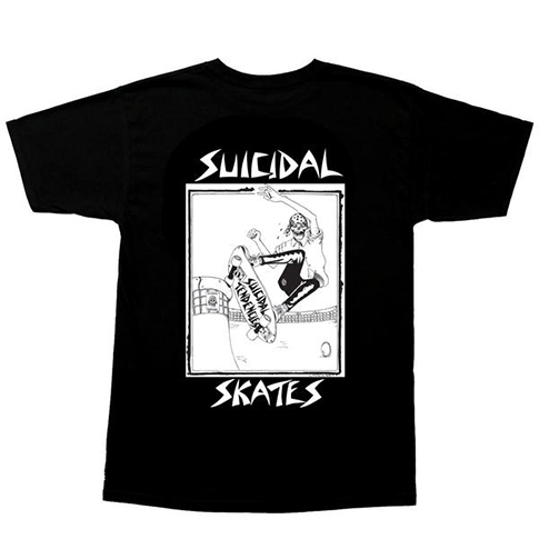 Dogtown X Suicidal Tendencies Pool Skater Black Tee