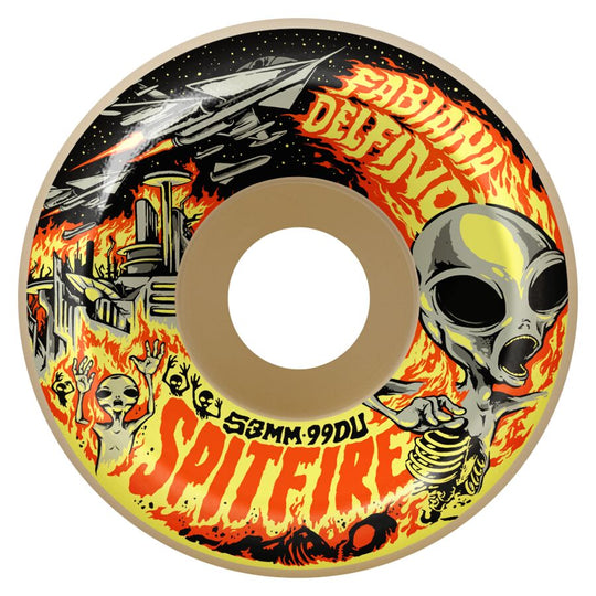 Spitfire Formula Four Fabiana Invasion Conical Full 54MM 99D (Set of 4)
