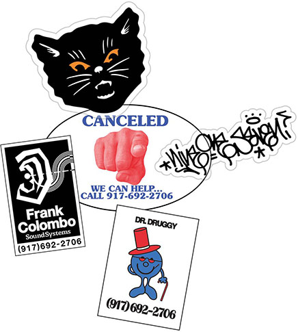 Call Me (917) Holiday 22 10 Ct Sticker Pack