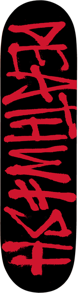 Deathwish Team Deathspray Black/Red Deck 8.25