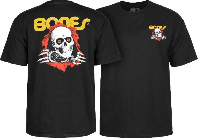 Powell Classic Ripper Black Tee