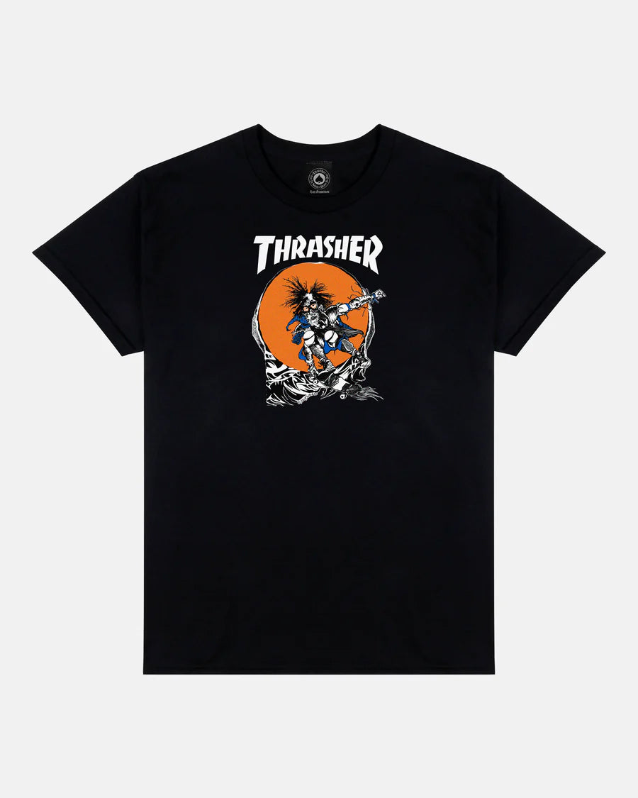 Thrasher SK8 Outlaw Black Tee