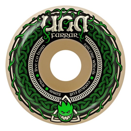 Spitfire Formula Four Una Trinity Conical Full 52MM 97D (Set of 4)