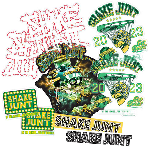 Shake Junt Summer 23 10CT Sticker Pack