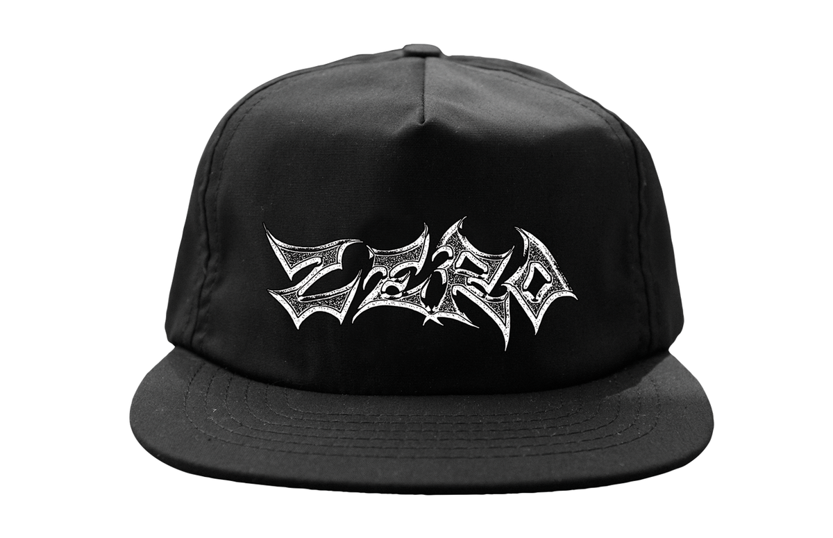 Zero Less Than Zero Snapback Hat Black