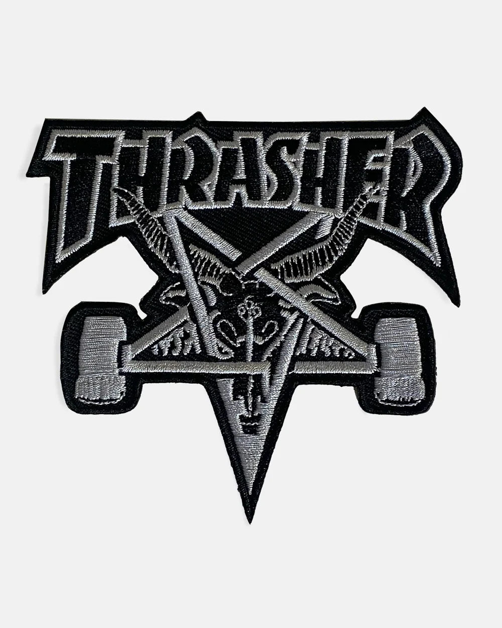 Thrasher SK8 Goat Patch Black/Grey