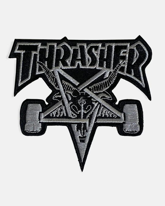 Thrasher SK8 Goat Patch Black/Grey