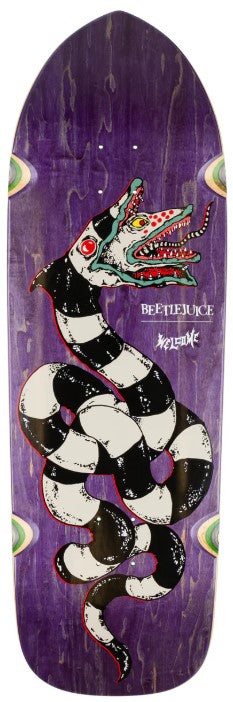 Welcome X Beetlejuice Sandworm On Magic Bullet Shaped Deck 10.50 X 33.00