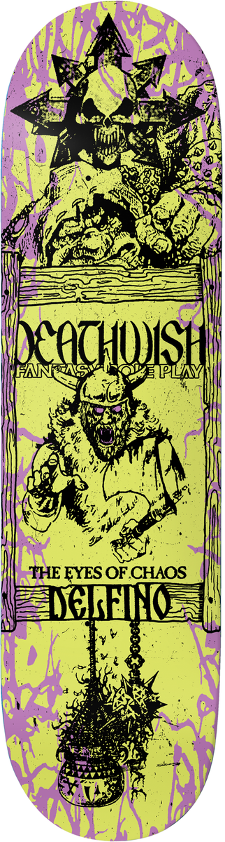 Deathwish Pedro Delfino Chaos Deck 8.25