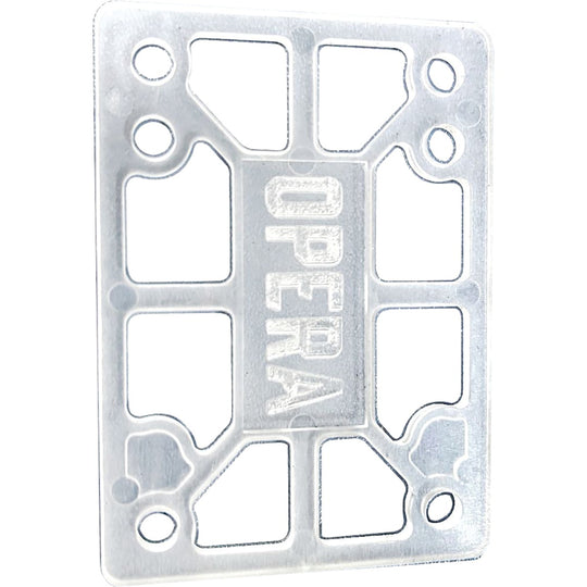 Opera Skateboards Clear Skateboard Hard Risers - 1/8"