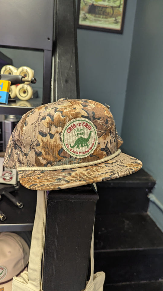 Crib to Crib Dino Skate Shop Hat